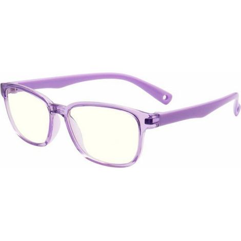 Lunettes anti-lumière bleue enfant - Clear purple, gaming PC mobile TV, anti fatigue UV, convient pour enfants Aucunely (1/5)