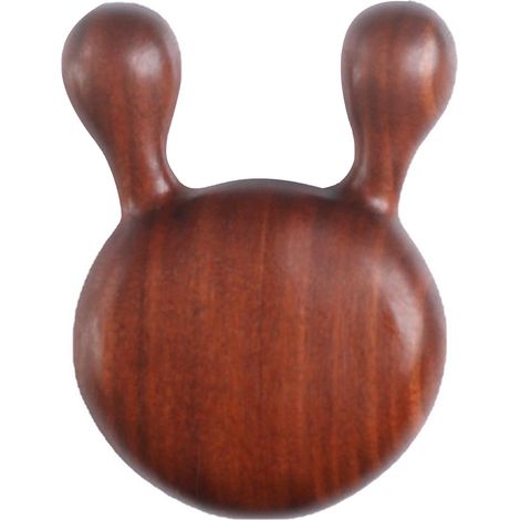 Outil de Gua Sha Nasal en Santal pour Massage des Points d'Acupression et Contour des Yeux (1/5)