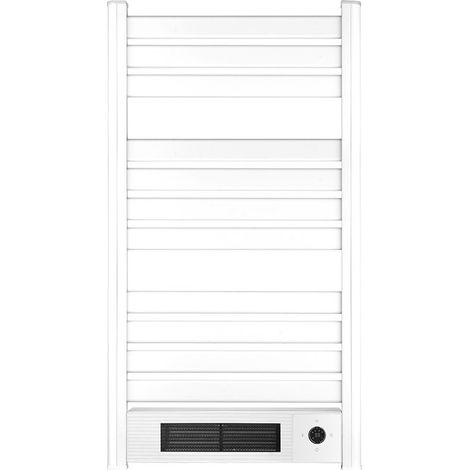 Scaldasalviette elettrico in ceramica bianca Vélez con controllo PTC, 2000W, 102x55cm (1/2)