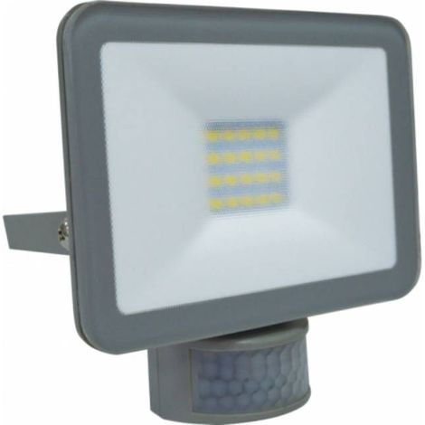 ARLUX LIGHTING Projecteur Mural SLIMER 10W 900lm - Detecteur de Mouvement (1/4)