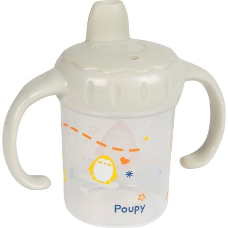 POUPY Tazza Salvagoccia 250 ml Bicchiere Antisgocciolamento Riutilizzabile (1/5)