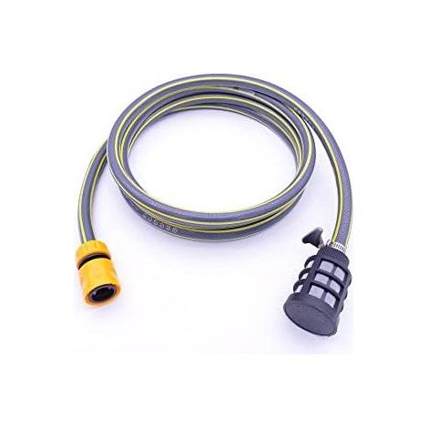 Tuyau d'aspiration et accessoires de filtre pour nettoyeur haute pression, 3 m - (1/5)