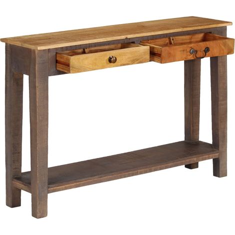 Maison Exclusive - Tavolino da Salotto in Legno Massello Vintage 118x30x80 cm