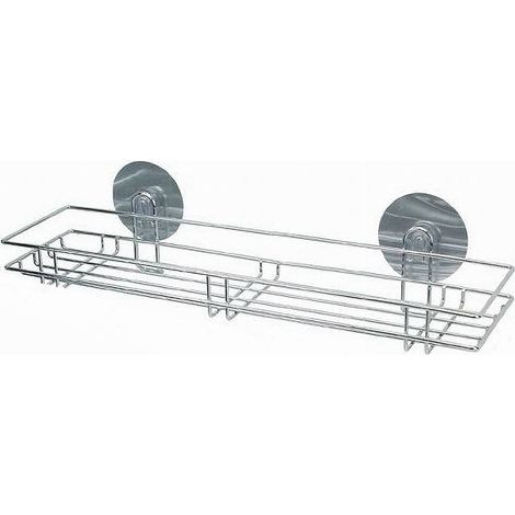Cleafe - Mensola Rettangolare Portaoggetti Arredo Da Bagno Montaggio Con Biadesivo 79846 - (1/2)