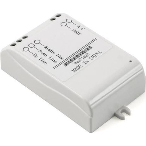Télécommande Radio - Récepteur Volet Roulant - 220 V - 500 W - Portée 50 M - Intérieur - 1 Pièce (1/3)