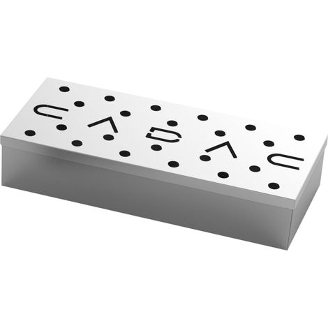 Cadac Universal Räucherbox aus Edelstahl für Holzkohle- und Gasgrills 98312V (1/5)