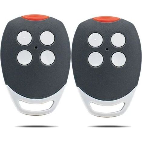 Lot de 2 télécommandes pour porte de garage Ditec GOL4C, ZEN2C, ZEN4C, pour porte de garage (1/5)