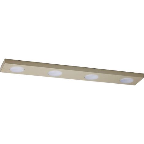 [GEBRAUCHT] B-Ware Sigma Deckenlampe Leuchte Deckenleuchte HERO GX53 LED 4-flammig Grau-beige 75 cm (1/2)