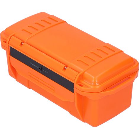 Boîte de rangement étanche et antichoc pour outils d'extérieur, orange (1/5)