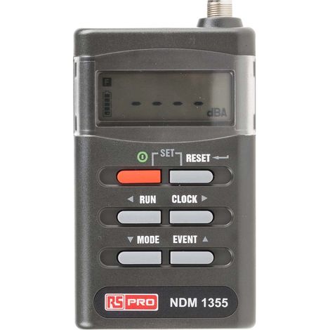 Sonomètre RS PRO NDM1355 avec filtres A ( Prix pour 1 ) (1/4)