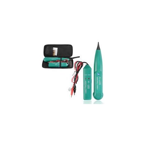 MS6812 Traceur Cable, XU, Cable Tracker, Detecteur Robot Tondeuse, Câble Transportable, Testeur Téléphonique, Electrique Destiné à Téléphone Traqueur Piles non incluses. (1/5)
