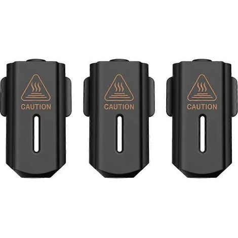Chaussette en silicone pour bloc chauffant d'imprimante 3D Creality SPARKX I7, protection isolante et résistante à la chaleur, lot de 3 (3 pièces)