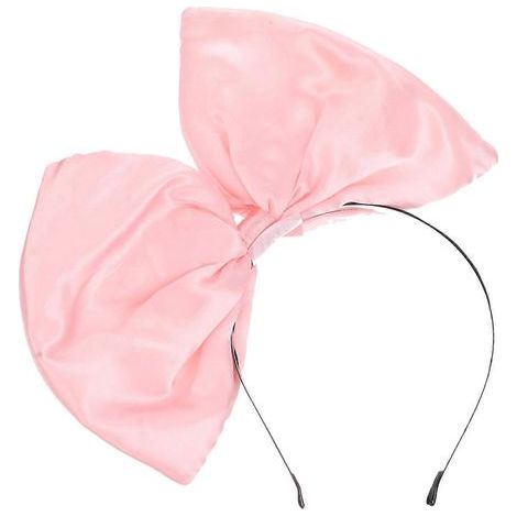 Übergroßes Haarband mit Schleife, weihnachtliches Haaraccessoire für Damen und Mädchen (rosa) - Pink (1/3)