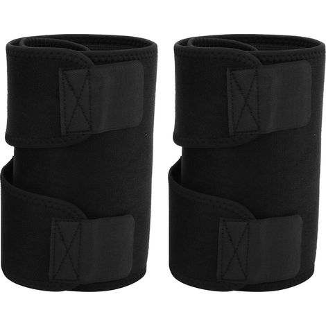 Lot de 2 orthèses de compression élastiques pour le sport, support et protection des jambes, accessoire de fitness. (1/5)
