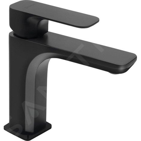 Sapho Spy - Mitigeur de lavabo sans bonde, noir mat PY02/15 (1/5)