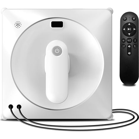 Robot de nettoyage de fenêtres automatique avec fonction de pulvérisation à ultrasons bidirectionnelle, planification intelligente de l'itinéraire, réservoir de 120 ml, nettoyage efficace pour (1/5)