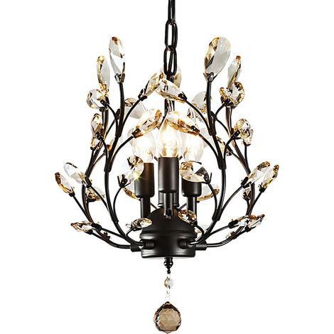 cristal lustre cristal plafond d'éclairage Flush Mount pour l'étude foyer (1/5)