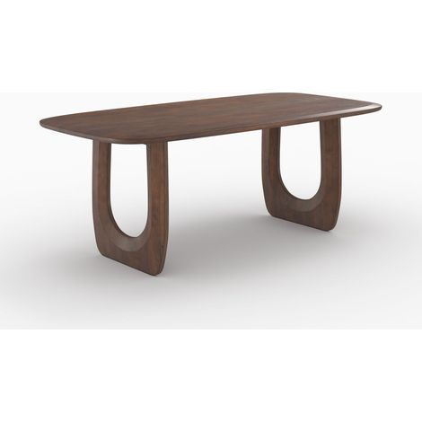Mesa rectangular en madera de mango maciza 6 plazas - Maya