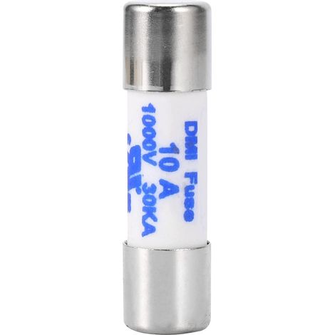 Multimeter 10 x 38 mm 1000 V 10 A Ceramic Fuse Cylinder for Measuring Devices (1/5)