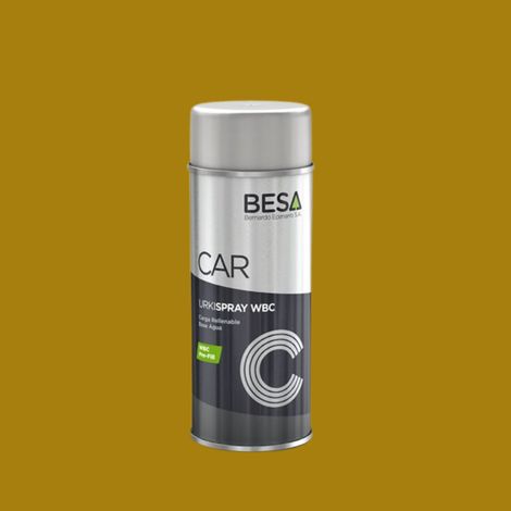 Bombe de peinture Jaune Curry RAL 1027 Satin