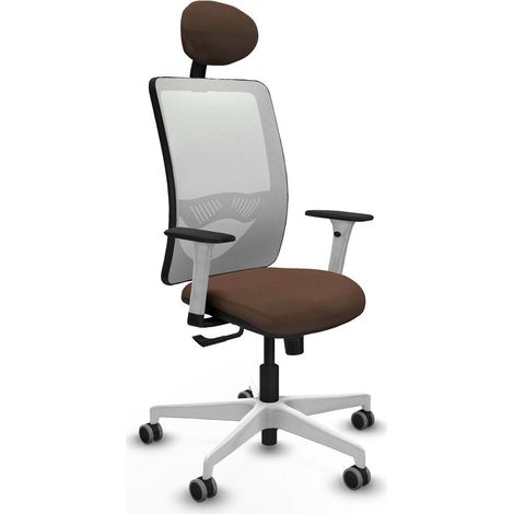 piqueras-y-crespo Zulema chaise de bureau blanc confortable