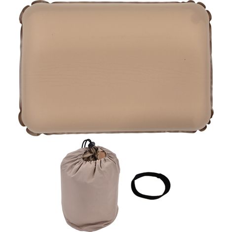 Coussin gonflable doux imperméable compressible portable auto-gonflant pour voyage camping voiture (1/5)