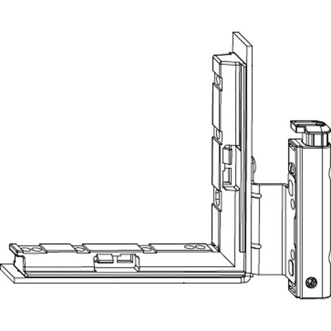MACO Ecklagerband DT mit ÜV und Winkelbandunterlage 12/18-13 ls Titan - S