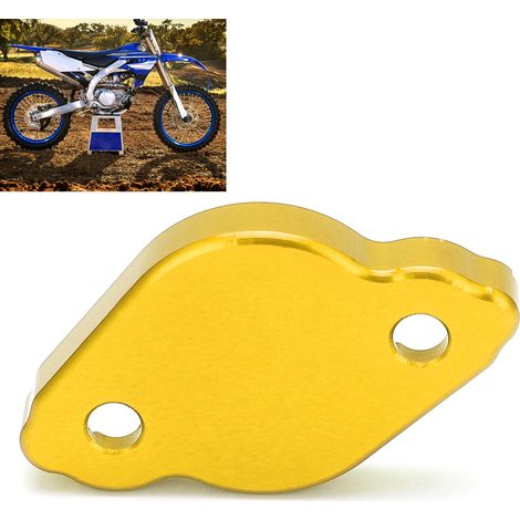 Bouchon de réservoir de liquide de frein arrière pour moto YAMAHA YZ 125X 2003-2019A (jaune) (1/5)