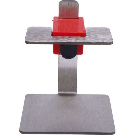Posicionador ajustable para puertas de armarios de 29 a 123 mm en acero inoxidable, herramienta de posicionamiento multifuncional para puertas de armarios. (1/5)