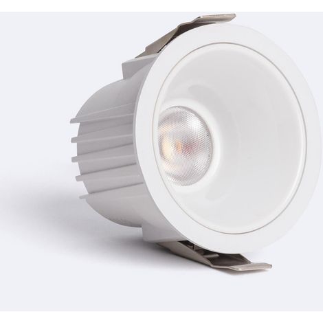 Downlight LED 12W Circular HOTEL Corte Ø 75 mm LIFUD VisualConfort UGR11 5000K Blanco Frío