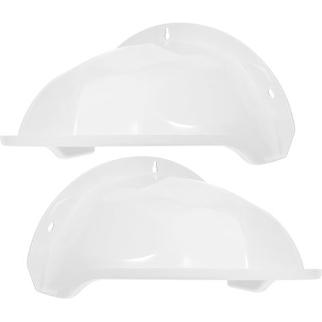 Protection Facile à Installer de Sécurité Extérieure pour Caméra 2 Pièces en Abs Blanc Pare-Soleil Cache-caméra Résistant aux Intempéries pour Usage Extérieur (1/5)