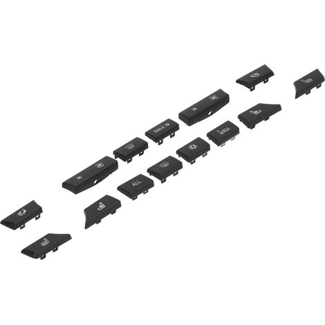 Botones del panel de control del climatizador, tapa del interruptor de calefacción/aire acondicionado 61319313924, repuesto para BMW Serie 5 F07 GT/F10/F11 (1/5)