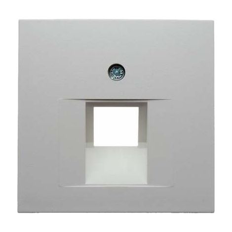 BERKER 14071909 ZENTRALSTÜCK FÜR UAE-STECKDOSE S.1/B.1/B.3/B.7 GLAS POLARWEIß, MATT
