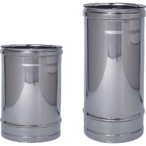 TUBO ACCIAIO INOX AISI 304 MONOPARETE SPESSORE MM.0,5  ø mm.120  cm.50