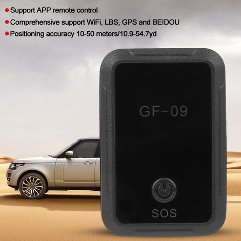 GF-09 Mini GSM/GPRS Echtzeit-Fahrzeugortungs-GPS-Tracker (1/5)