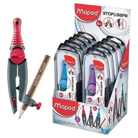 Boussole Stop&Safe + crayon MAPED