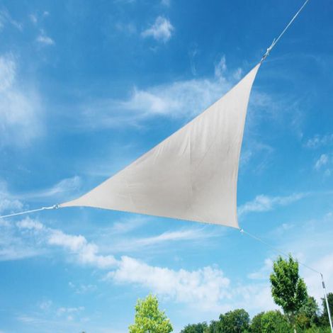 Doppler Sonnensegel "AluPro 500 x 500 x 500" Dreieck, 5,00 x 5,00 x 5,00 m, weiß, Bezug aus 100% Polyester, 3,2 kg Sonnensegel "AluPro 500 x 500 x 500" Dreieck, weiß, 500 x 500 x 500 cm (1/2)