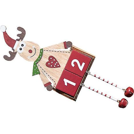 1 Stück Holzkalender für den Laden