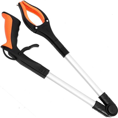 Pince à déchets pliable pour la maison, outil de ramassage des ordures pliable, style aléatoire (1/4)
