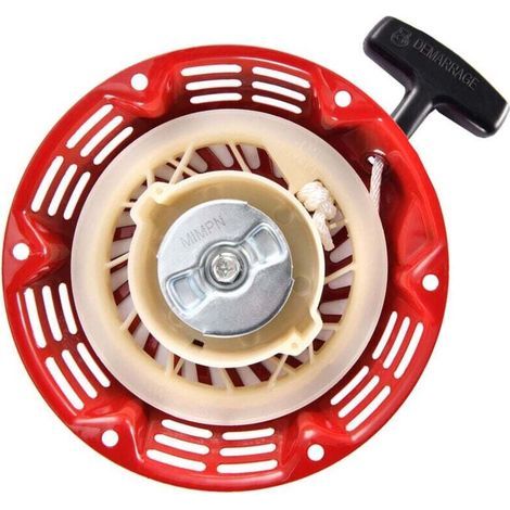 Démarreur Tirette , Démarreur à Tirette à Recul Remplacement pour Générateur de Recul 168F 170F 2-3KW, (1/5)