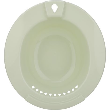 Bassin de lavage de baignoire de hanche de toilette pour les patients d'hémorroïdes de femmes enceintes (vert)
