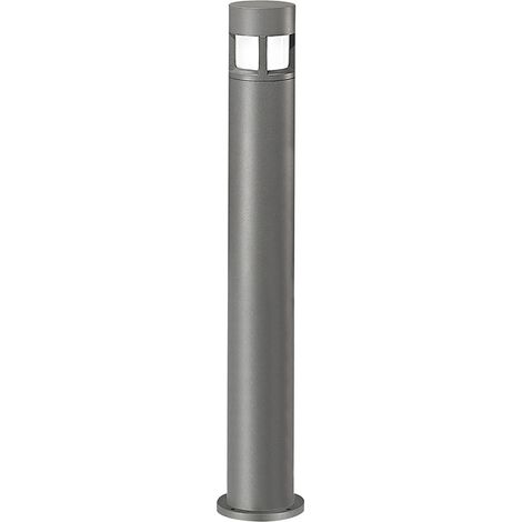 JULE - Paletto da terra per esterni 100cm, IP65, attacco E27, struttura in alluminio pressofuso, colore Antracite - Rossini Group (1/3)