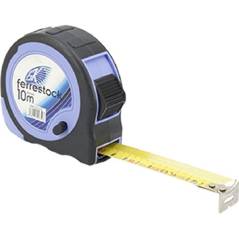 metro a nastro ferrestock 321025 10 m doppio freno