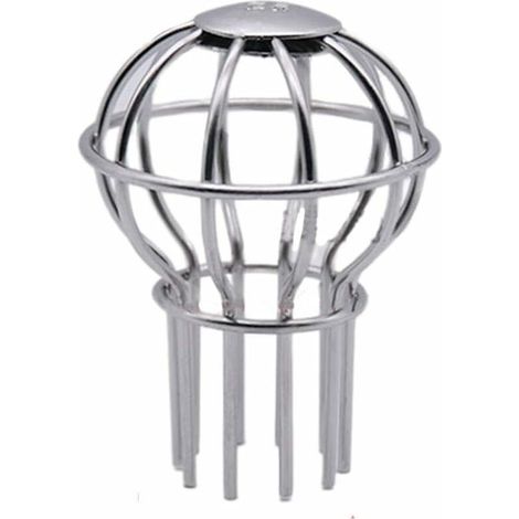 Filtre de protection de gouttière en acier inoxydable 304 pour empêcher le colmatage des graines de feuilles et autres outils de nettoyage de gouttière - 38 mm (1/5)
