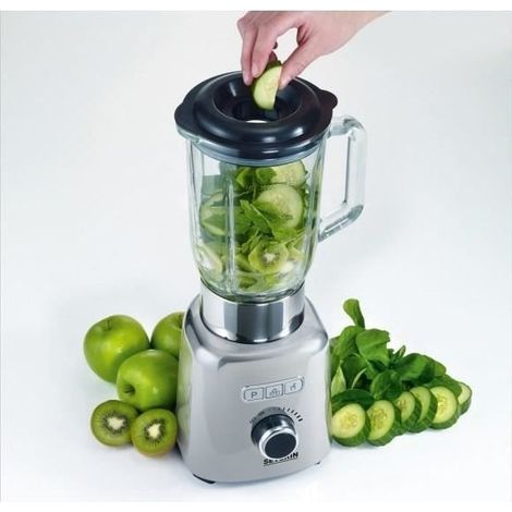 Blender - SEVERIN - SM3710 - 1000 W - Pichet en verre 1,5 L - Inox (1/4)