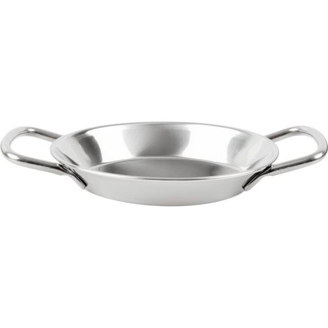 Mini plat à paëlla en inox Table Presentation 120mm - Ref HY103 - Olympia (1/5)