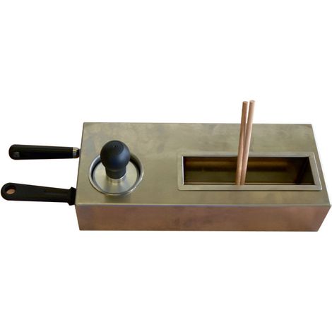 Kit 2x spatules en T bois- tampon graisseur - Diamond