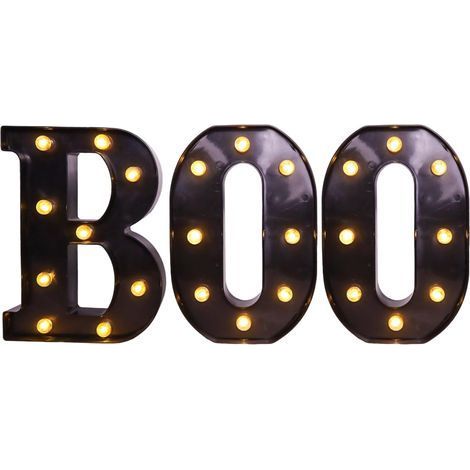 Ciel-Décoration d halloween pour la Maison Lumineuse Boo