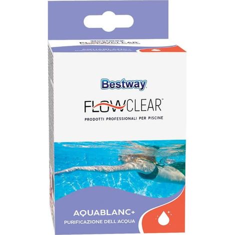 Bestway Aquablanc+ Trattamento Senza Cloro - Bestway Aquablanc+ Trattamento Senza Cloro - Confezione Da 5 Pezzi (1/4)
