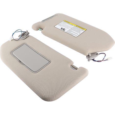 Une paire de pare-soleil gauche et droit pour les modèles Pathfinder (Platinum, SL, SV) 2013-2018, 964019PB0A, gris. (1/5)